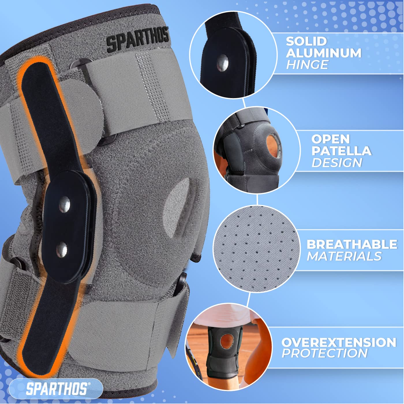 Sparthos Hinged Knee Brace - photo 3